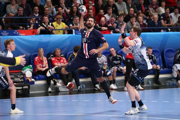 Nikola Karabatic (Paris Saint-Germain) HANDBALL : Paris Saint-Germain HB vs SG Flensburg-Handewitt - VELUX EHF Champions League - 8eme journee - 17 11 2019 KevinDomas Panoramic 