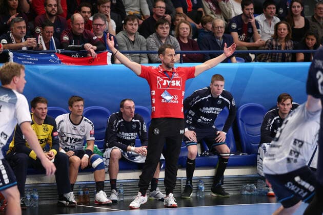 Maik Machulla (SG Flensburg-Handewitt) HANDBALL : Paris Saint-Germain HB vs SG Flensburg-Handewitt - VELUX EHF Champions League - 8eme journee - 17 11 2019 KevinDomas Panoramic 