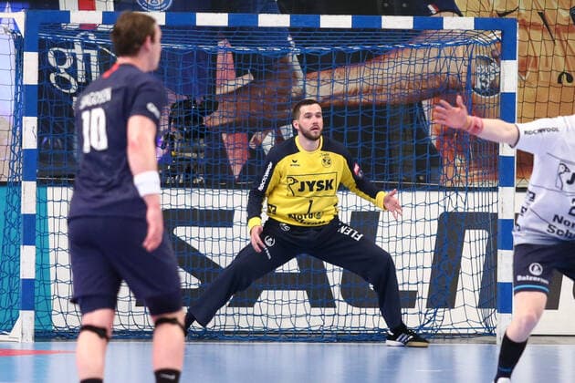 Benjamin Buric (SG Flensburg-Handewitt) HANDBALL : Paris Saint-Germain HB vs SG Flensburg-Handewitt - VELUX EHF Champions League - 8eme journee - 17 11 2019 KevinDomas Panoramic 