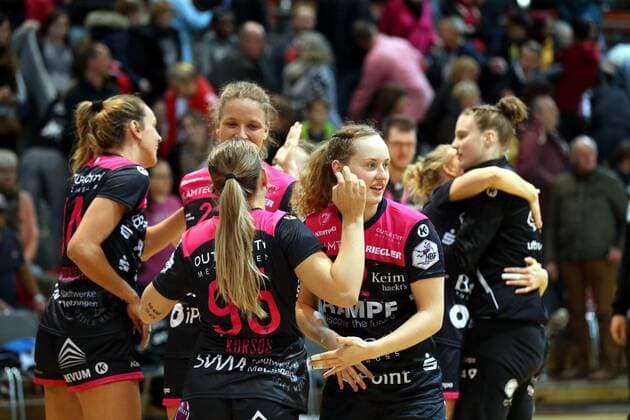 Handball TSV Bayer, Elves Red TSV Bayer 04 Leverkusen TusSies Metzingen Leverkusen Copyright: xMiseriusx Eibner-Pressefotox EP_mis