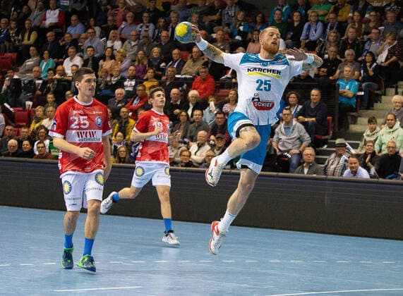TVB Stuttgart 25 Patrick Zieker TVBStuttgart vs BergischerHC, Handball, 1 Bundesliga, 2019 2020 17 11 2019 Stuttgart Copyright: xEibner-Pressefoto RogerxBuerkex EP_RBE