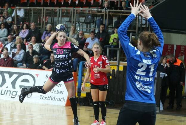 Dorina Korsos Bayer Leverkusen Tussies Metzingen Copyright: xEibner-Pressefotox EP_mis