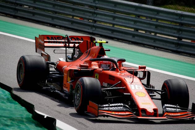 Grande Prêmio do Brasil F1 2019 SÃO PAULO, SP - 17.11.2019: GRANDE PRÊMIO DO BRASIL F1 2019 - It takes place this Sunday (17), at the Interlagos racetrack, south of the city of São Paulo, another Grand Prix of Brazil F1 2019. The driver Lewis Hamilton of Mercedes has already been champion of this season. In the photo, the driver Charles Leclerc of Ferrari (Photo: Aloisio Mauricio Fotoarena) x1833161x  AloisioxMauricio