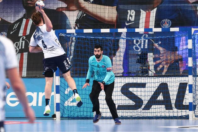 Rodrigo Corrales (Paris Saint-Germain) HANDBALL : Paris Saint-Germain HB vs SG Flensburg-Handewitt - VELUX EHF Champions League - 8eme journee - 17 11 2019 KevinDomas Panoramic 