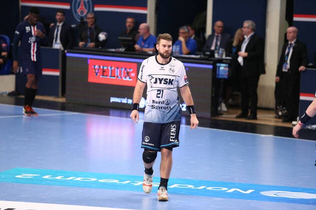 Jacob Heinl (SG Flensburg-Handewitt) HANDBALL : Paris Saint-Germain HB vs SG Flensburg-Handewitt - VELUX EHF Champions League - 8eme journee - 17 11 2019 KevinDomas Panoramic 