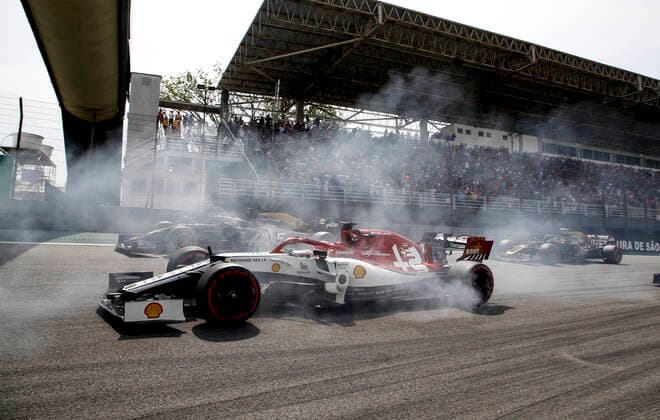 Motorsports: FIA Formula One World Championship, WM, Weltmeisterschaft 2019, Grand Prix of Brazil, 07 RAIKKONEN Kimi (fin), Alfa Romeo Racing C38, Sao Paulo Brazil