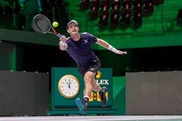 MADRID, SPAIN NOVEMBER 16 Andy Murray of Great Britain during a training session of Davis Cup by Rakuten Madrid Finals 2019 at Caja Magica on November 16, 2019 in Madrid, Spain Photo by Mateo Villalba Kosmos Tennis Cordon Press  xMateoxVillalbax xDavisxCupxbyxRakutenxMadridxFinalsx2019.xMadrid.xCajaxMagica.x18-24xNovemberx