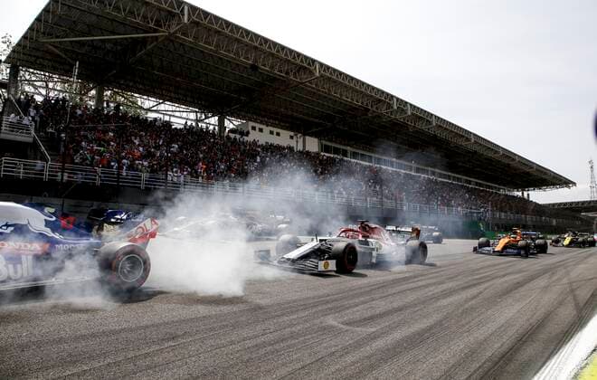 Motorsports: FIA Formula One World Championship, WM, Weltmeisterschaft 2019, Grand Prix of Brazil, 99 Antonio Giovinazzi (ITA, Alfa Romeo Racing), Sao Paulo Brazil