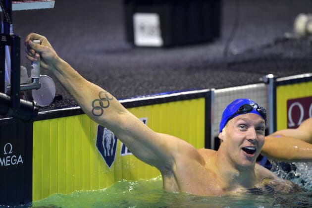 Photo LaPresse - Fabio Ferrari November 17, 2019 Beltsville, Washington (USA) International Swimming League, the second day in Washington in the picture: DRESSEL Caeleb  Copyright: xFabioxFerrari LaPresse FABIOFERRx