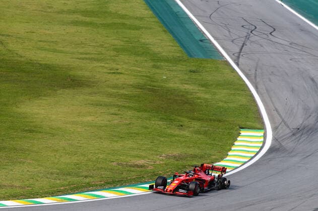 Grande Prêmio do Brasil F1 2019 SÃO PAULO, SP - 17.11.2019: GRANDE PRÊMIO DO BRASIL F1 2019 - Sebastian Vettel (GER) after an accident at the Brazilian Formula 1 2019 Grand Prix, held at the Interlagos Circuit, in São Paulo, SP. (Photo: Victor Eleutério Fotoarena) x1833329x  VictorxEleutério