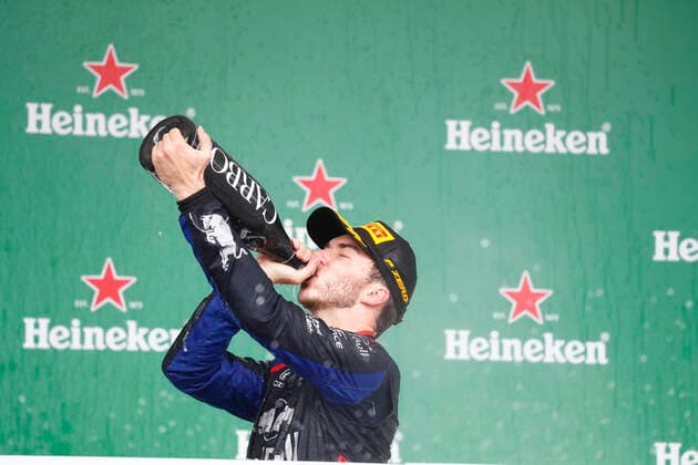 Motorsports: FIA Formula One World Championship, WM, Weltmeisterschaft 2019, Grand Prix of Brazil, 10 Pierre Gasly (FRA, Red Bull Toro Rosso Honda), Sao Paulo Brazil