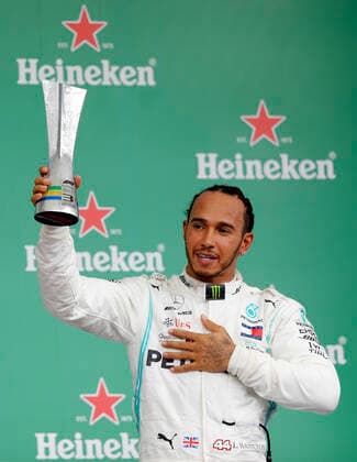 Grande Prêmio do Brasil F1 2019 SÃO PAULO, SP - 17.11.2019: GRANDE PRÊMIO DO BRASIL F1 2019 - Lewis HAMILTON start third place during the Formula 1 2019 Brazilian Grand Prix, held at the Interlagos Circuit in Sao Paulo, SP. (Photo: Rodolfo Buhrer La Imagem Fotoarena) x1833378x  RodolfoxBuhrer