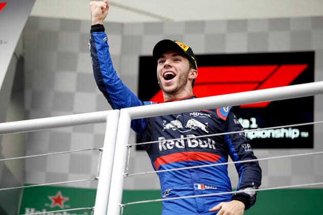 Motorsports: FIA Formula One World Championship, WM, Weltmeisterschaft 2019, Grand Prix of Brazil, 10 Pierre Gasly (FRA, Red Bull Toro Rosso Honda), Sao Paulo Brazil