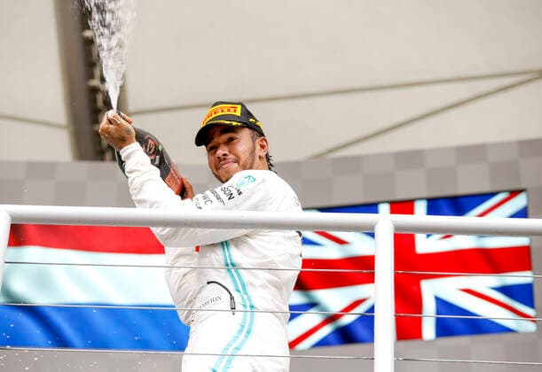 Motorsports: FIA Formula One World Championship, WM, Weltmeisterschaft 2019, Grand Prix of Brazil, 44 Lewis Hamilton (GBR, Mercedes AMG Petronas Motorsport), Sao Paulo Brazil
