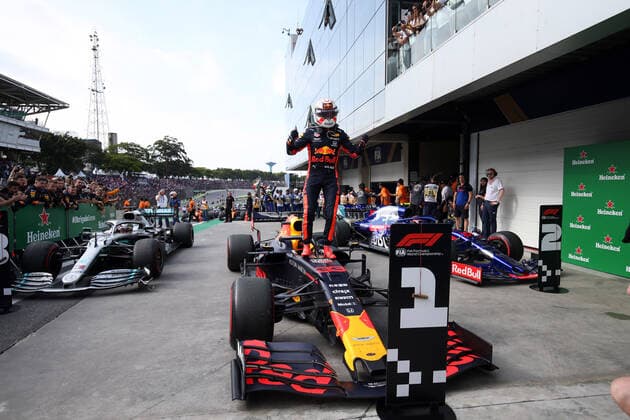Photo4 LaPresse 17 11 2019 Sao Paulo, Brazil Grand Prix Formula One Brazil 2019 In the pic: Max Verstappen (NED) Red Bull Racing RB15  Copyright: xPhoto4 LaPressex