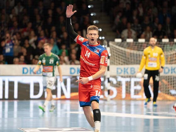Oddur Gretarsson HBW Balingen Weilstetten 14 , Frisch Auf Göppingen vs. HBW Balingen Weilstetten, 1 Bundesliga, Handball, Men, 17 11 2019 Frisch Auf Göppingen vs. HBW Balingen Weilstetten, 1 Bundesliga, Handball, Men, 17 11 2019 Göppingen Copyright: xEibner-Pressefotox EP_mst