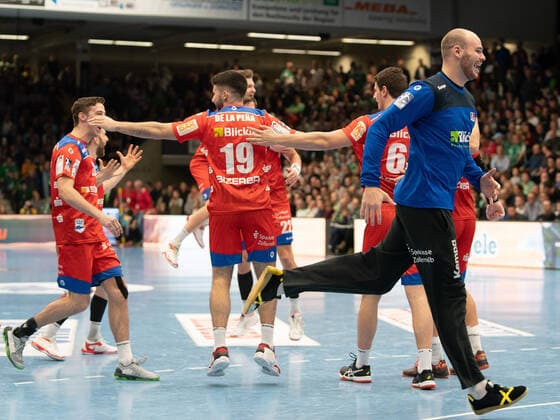 Frisch Auf Göppingen vs. HBW Balingen Weilstetten, 1 Bundesliga, Handball, Men, 17 11 2019 Frisch Auf Göppingen vs. HBW Balingen Weilstetten, 1 Bundesliga, Handball, Men, 17 11 2019 Göppingen Copyright: xEibner-Pressefotox EP_mst
