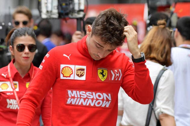 LECLERC Charles F1 Team Scuderia Ferrari F1 GP Brazil 2019 on 17 11 2019 Sao Paulo