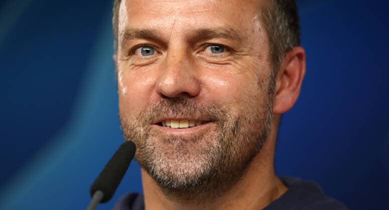 FC Bayern Munich coach Hans Dieter Flick during a press conference on 05 11 2019 in the press room of FC Bayern Munich on Säbenerstrasse FC Bayern Munich coach Hans Dieter Flick during a press conference on 05 11 2019 in the press room of FC Bayern Munich on Säbenerstrasse