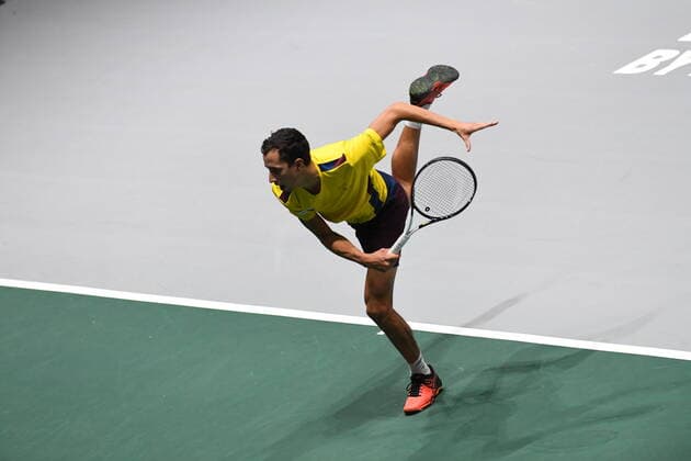 Tennis - Davis Cup Finale 2019 - Galan - Colombie TENNIS : Davis Cup Finale - Spain - 18 11 2019 ChrysleneCaillaud Panoramic 