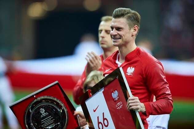 19.11.2019 WARSZAWA ( WARSAW ) PGE NARODOWY PILKA NOZNA (FOOTBALL) ELIMINACJE MISTRZOSTW EUROPY UEFA EURO, EM, Europameisterschaft,Fussball 2020 ( UEFA EURO 2020 QUALIFICATION ) MECZ POLSKA - SLOWENIA ( GAME POLAND - SLOVENIA ) NZ. LUKASZ PISZCZEK FOTO RADOSLAW JOZWIAK CYFRASPORT NEWSPIX.PL --- Newspix.pl  raj2019111910525 1