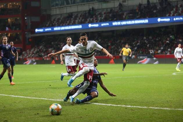 November 19, 2019: EUM20191119DEP09.JPG.TOLUCA, Mex. SoccerFutbol-Seleccion Mexicana.- 19 de noviembre de 2019. Aspectos del partido entre la Seleccion mexicana y la de Bermudas en el Estadio Nemesio Diez, correspondiente a la Liga de Naciones de la Concacaf, que termino 2-1 a favor del Tri. Foto: Agencia EL UNIVERSALEELG Latin News: November 19, 2019  - ZUMAu78_ 20191119_zaf_u78_092 Copyright: xElxUniversalx