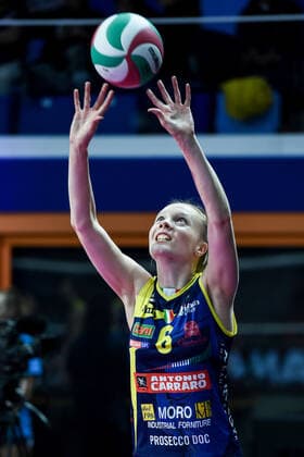 Db Milano 16 11 2019 - Supercoppa Italiana Pallavolo Imoco Volley Conegliano-Igor Gorgonzola Novara foto Daniele Buffa Image nella foto: Jennifer Geerties 