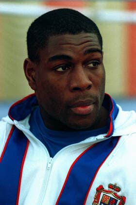 Großbritannien, Black History Month im Oktober - Sport Frank Bruno. Heavyweight Boxer 11 March 1994  Copyright: MaryxEvansxAllstarxTonyxEdenden 12415776