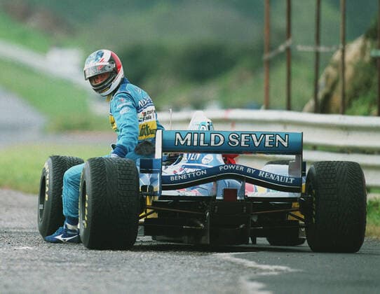 Michael Schumacher Benetton-Renault 10 March 1995  Copyright: MaryxEvansxAllstarxTonyxEdenden 12415801
