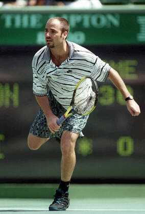 Andre Agassi Usa 06 April 1995  Copyright: MaryxEvansxAllstarxStewartxKendall 12438081