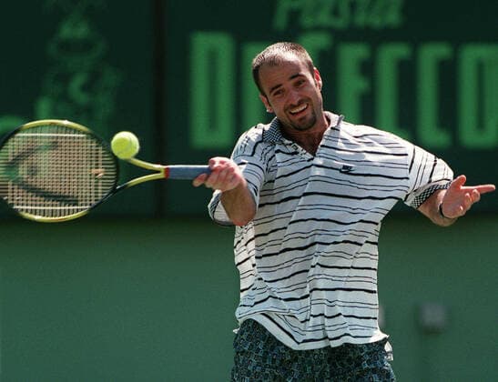 Andre Agassi Usa 10 April 1995  Copyright: MaryxEvansxAllstarxStewartxKendall 12438086