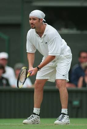 Andre Agassi Wimbledon 05 July 1995  Copyright: MaryxEvansxAllstarxRichardxSellers 12438203