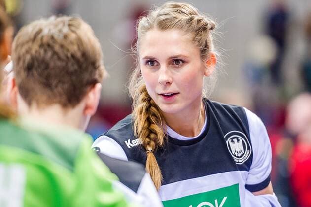 Alicia Stolle Germany 17 Germany Montenegro International match SCHARRena Stuttgart Baden Wuerttemberg Germany Stuttgart 21 11 19 Handball International match , Stuttgart Baden Wuerttemberg Germany