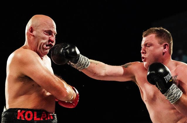 Bilder des Jahres 2019, Sport 11 November Sport Bilder des Tages BIG TIME BOXING, Jayden Joseph and Ivan Kolar compete during Big Time Boxing at the Melbourne Pavilion in Melbourne, Friday, November 22, 2019. ( NO ARCHIVING, EDITORIAL USE ONLY, NO USE IN BOOKS WITHOUT CONSENT MELBOURNE VIC AUSTRALIA  Copyright: xSCOTTxBARBOURx 20191122001434151551