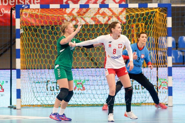 2019.11.22 Lublin Pilka reczna Turniej 450 lecia Unii Lubelskiej Polska - Litwa N z Monika Kobylinska Foto Wojciech Szubartowski PressFocus 2019.11.22 Handball Poland - Lithuania Monika Kobylinska Credit: Wojciech Szubartowski Pressfocus NEWSPIX.PL --- Newspix.pl  20191122PF_WS071
