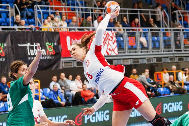 22.11.2019 Lublin Pilka reczna Reprezentacja Polski Kobiet Miedzypanstwowy Turniej 450-lecia Unii Lubelskiej Polska - Litwa N z Aleksandra Zych Foto Adam Starszynski PressFocus 22.11.2019 Lublin Handball Polish Women national team, Nationalteam International Tournament 450th Anniversary of Lublin Union Poland - Lithuania Aleksandra Zych Credit Adam Starszynski PressFocus NEWSPIX.PL --- Newspix.pl  20191122PF_AS183