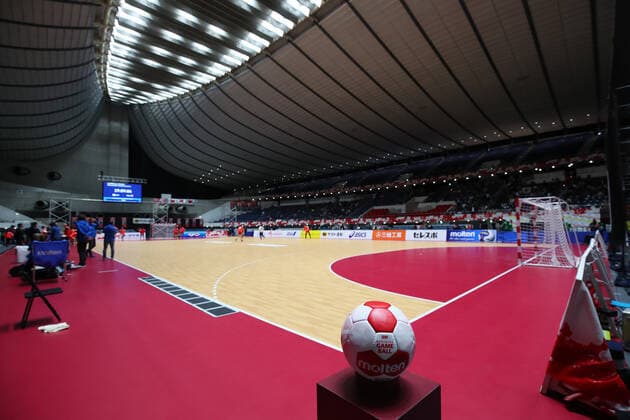?General view of Yoyogi National Stadium, NOVEMBER 23, 2019 - Handball : Japan Cup 2019 Shibuya (Women) at Yoyogi 1st Gymnasium, Tokyo, Japan. Noxthirdxpartyxsales  (117169296)
