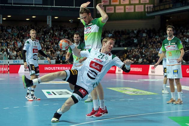 23 11 2019, xovx, Handball Bundesliga, HSG Wetzlar TSV GWD Minden emspor, Attack Minden, v l Christoffer Rambo GWD Minden , Nils Torbruegge HSG Wetzlar , Lenny Rubin HSG Wetzlar , Magnus Gullerud GWD Minden , Olle Forsell Schefvert HSG Wetzlar , Aktion DFL DFB REGULATIONS PROHIBIT ANY USE OF PHOTOGRAPHS as IMAGE SEQUENCES and or QUASI VIDEO Wetzlar