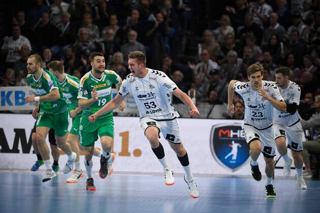 Nikola Bilyk THW Kiel, 53 , Handball Bundesliga, Liqui Moly HBL, Men, 14 Matchday, THW Kiel vs SC DHfK Leipzig, 24 11 19 Kiel Sparkassen Arena Schleswig Holstein Germany