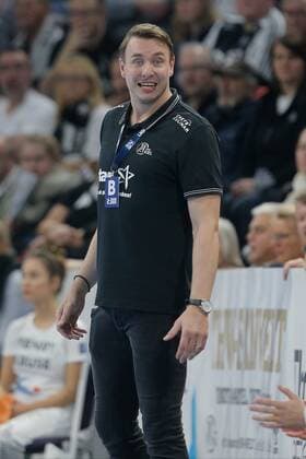 1 Handball Bundesliga THW Kiel SC DHfK Leipzig, Kiel, 24 11 2019 Trainer Filip Jicha Kiel Copyright: xBEAUTIFULxSPORTS DRPx