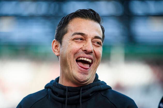 24 11 2019, xkvx, Football 1 Bundesliga, FC Augsburg Hertha BSC Berlin emspor, v l Coach Ante Covic Hertha BSC Berlin DFL DFB REGULATIONS PROHIBIT ANY USE OF PHOTOGRAPHS as IMAGE SEQUENCES and or QUASI VIDEO Augsburg