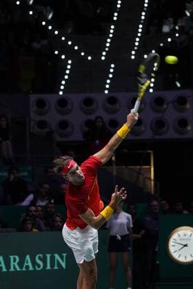 Rafa Nadal of Spain during Final, Day 7 of the 2019 Davis Cup at La Caja Magica on November 24, 2019 in Madrid, Spain Cordon Press,  xx xx