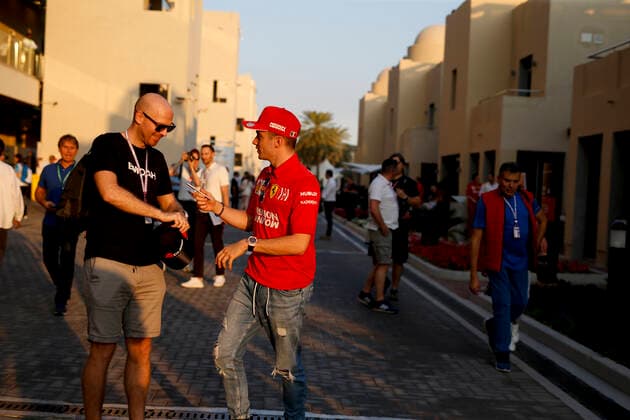 Motorsports: FIA Formula One World Championship, WM, Weltmeisterschaft 2019, Grand Prix of Abu Dhabi, 16 Charles Leclerc (MCO, Scuderia Ferrari Mission Winnow), Abu Dhabi United Arab Emirates