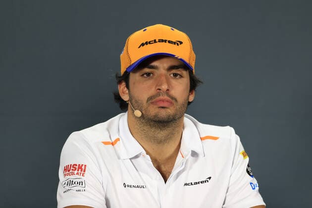 28th November 2019; Yas Marina Circuit, Abu Dhabi, United Arab Emirates; Formula 1 Abu Dhabi Grand Prix, arrivals day; McLaren, Carlos Sainz - Editorial Use  ActionPlus12191823 LeannexBoon