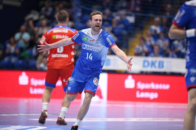 Bobby Schagen TBV Lemgo Lippe 14 GER, Handball, 1 Bundesliga, TBV Lemgo Lippe against HBW Balingen Weilstetten, 28 11 2019 Lemgo Copyright: xStrohdiekx Eibner-Pressefotox EP_jsk