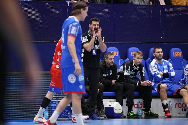 Florian Kehrmann Trainer TBV Lemgo Lippe GER, Handball, 1 Bundesliga, TBV Lemgo Lippe against HBW Balingen Weilstetten, 28 11 2019 Lemgo Copyright: xStrohdiekx Eibner-Pressefotox EP_jsk