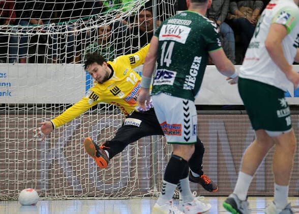 BAU 28 11 2019 Göppingen Handball Fresh On Göppingen vs. HSG Wetzlar, Daniel Rebmann Göppingen