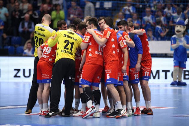 Final round HBW Balingen Weilstetten GER, Handball, 1 Bundesliga, TBV Lemgo Lippe against HBW Balingen Weilstetten, 28 11 2019 Lemgo Copyright: xStrohdiekx Eibner-Pressefotox EP_jsk
