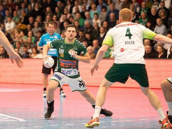 Josip Peric Frisch Auf Goeppingen 18 , Frisch Auf Göppingen vs. HSG Wetzlar, 1 Bundesliga, Handball, Men, 28 11 2019 Frisch Auf Göppingen vs. HSG Wetzlar, 1 Bundesliga, Handball, Men, 28 11 2019 Göppingen Copyright: xEibner-Pressefotox EP_mst