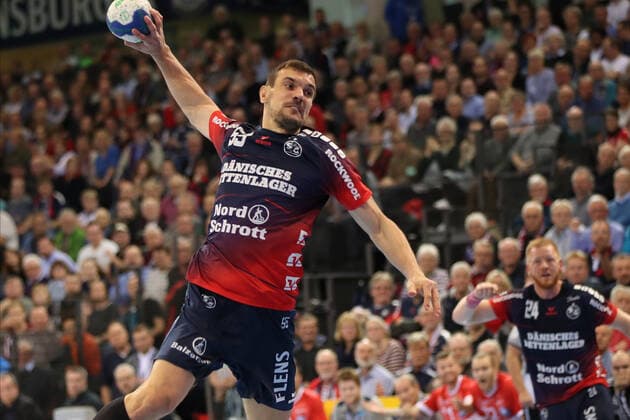 SG Flensburg Handewitt vs. Bergischer HC, LIQUI MOLY Handball Bundesliga, 28 11 19 Flensburg Michel Jurecki SG Flensburg Handewitt, 55 Copyright: xBEAUTIFULxSPORTS MarioxM.xKobergx